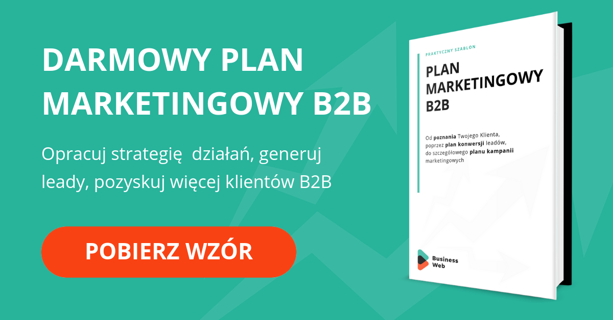 Wzór planu marketingowego B2B